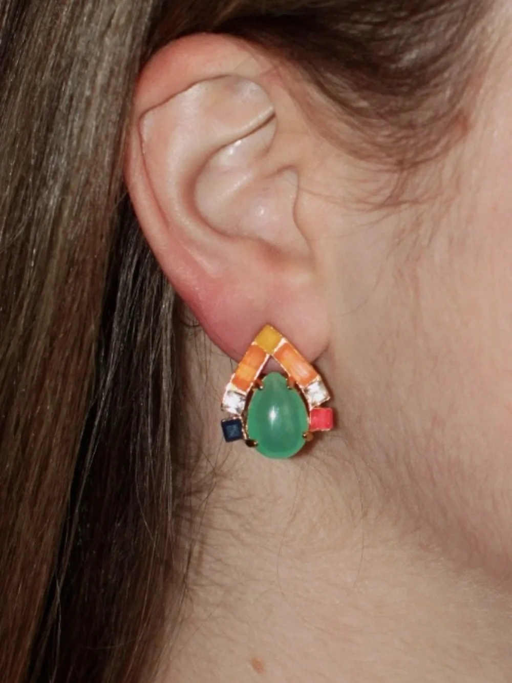 KATE SPADE Amalfi Mosaic Stud Earrings - Picture 2 of 8